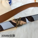 L*ouis V*uitton Belts Top Quality  30MM
