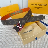 L*ouis V*uitton Belts Top Quality  40MM