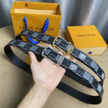 L*ouis V*uitton Belts Top Quality  35MM