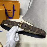 L*ouis V*uitton Belts Top Quality  35MM