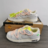 O*ff-W*hite x N*ike Dunk Low