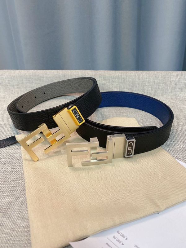 F*endi Belts Top Quality  34MM