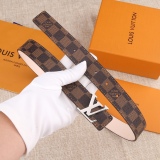 L*ouis V*uitton Belts Top Quality  30MM