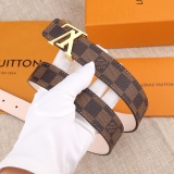 L*ouis V*uitton Belts Top Quality  30MM