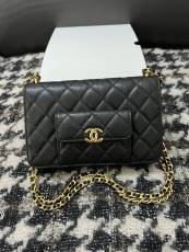C*hanel Bag Top Quality  12.4*19.2*7.1CM