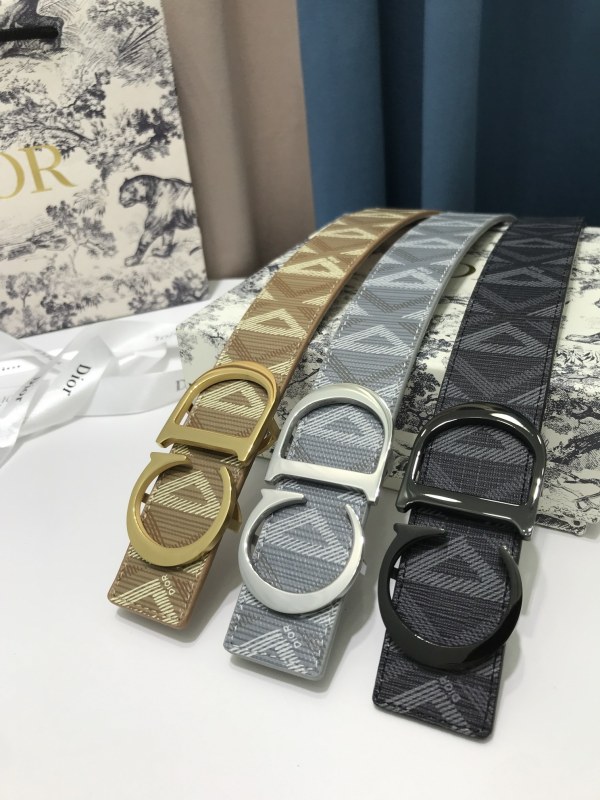 D*ior Belts Top Quality  35MM