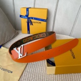 L*ouis V*uitton  Belts Top Quality  40MM