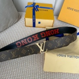 L*ouis V*uitton  Belts Top Quality  40MM