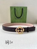 G*ucci  Belts Top Quality  38MM