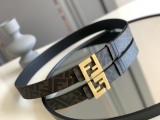 F*endi Belts Top Quality  35MM