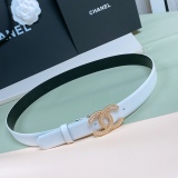 C*hanel Belts Top Quality  30MM