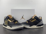 Air Jordan 3  WMNS “Black Gold”  CK9246-067