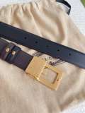 G*ucci  Belts Top Quality  35MM
