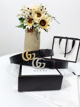 G*ucci  Belts Top Quality  37MM