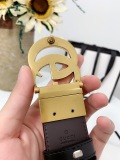 G*ucci  Belts Top Quality  37MM