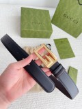 G*ucci  Belts Top Quality  35MM