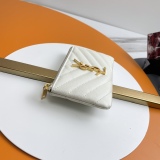Y*SL Wallets Top Quality 13*7.5*2CM