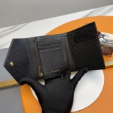 Y*SL Wallets Top Quality  12.5*10*2.5CM
