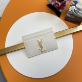 Y*SL Wallets Top Quality  10*7.5*0.5CM