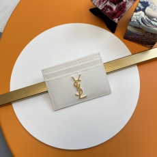 Y*SL Wallets Top Quality  10*7.5*0.5CM