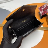 Y*SL Wallets Top Quality  13*9*3CM