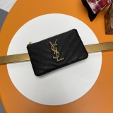 Y*SL Wallets Top Quality 13*7.5*2CM