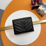 Y*SL Wallets Top Quality  11*8.5*3CM