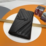 Y*SL Wallets Top Quality  19*11*3CM