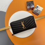 Y*SL Wallets Top Quality  19*9 CM