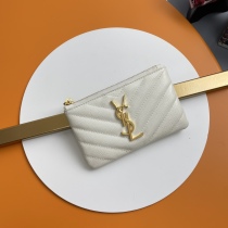 Y*SL Wallets Top Quality 13*7.5*2CM