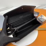Y*SL Wallets Top Quality  19*11*3CM