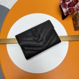 Y*SL Wallets Top Quality  13*9*3CM