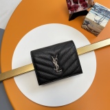 Y*SL Wallets Top Quality  11*8.5*3CM