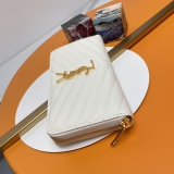 Y*SL Wallets Top Quality  19*9 CM