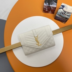 Y*SL Wallets Top Quality  13.5*9.5*3 CM