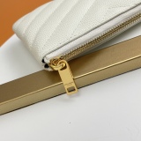 Y*SL Wallets Top Quality 13*7.5*2CM