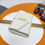 Y*SL Wallets Top Quality  13.5*9.5*3 CM