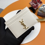 Y*SL Wallets Top Quality  10*7.5*0.5CM