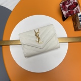 Y*SL Wallets Top Quality  13*9*3CM