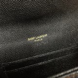Y*SL Wallets Top Quality  13*9*3CM