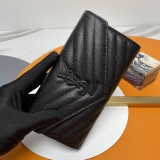 Y*SL Wallets Top Quality  19*11*3CM