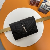 Y*SL Wallets Top Quality  13.5*9.5*3 CM