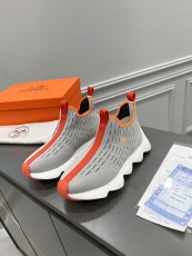 Women  H*ermes Top Sneaker