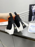 Women  H*ermes Top Sneaker