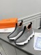 Women  H*ermes Top Sneaker