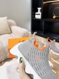 Women  H*ermes Top Sneaker