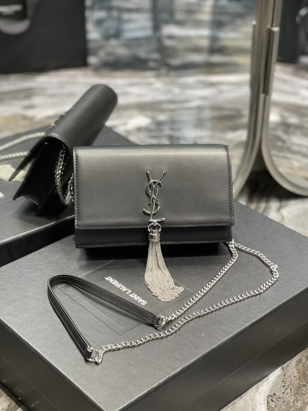 Y*SL Bag Top Quality  19*12.5*4CM