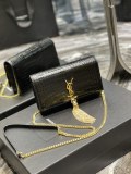 Y*SL Bag Top Quality  19*12.5*4CM