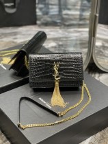 Y*SL Bag Top Quality  19*12.5*4CM