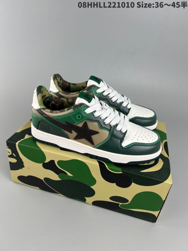 Men Women B*ape Top Sneaker